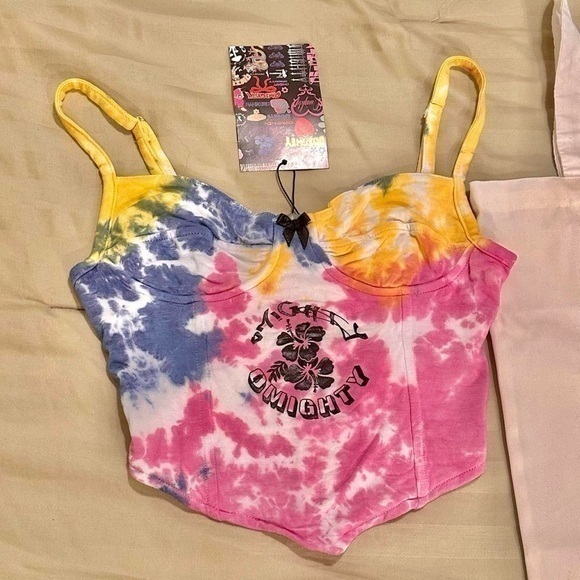 omighty Tops - Dyed OMIGHTY Corset Top